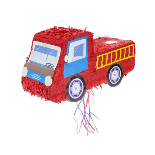 Picture of FIRE TRUCK PINATA 47X17X25.5CM